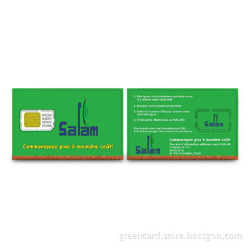 Phone Card with High Performance IC and 8 Bits CPU